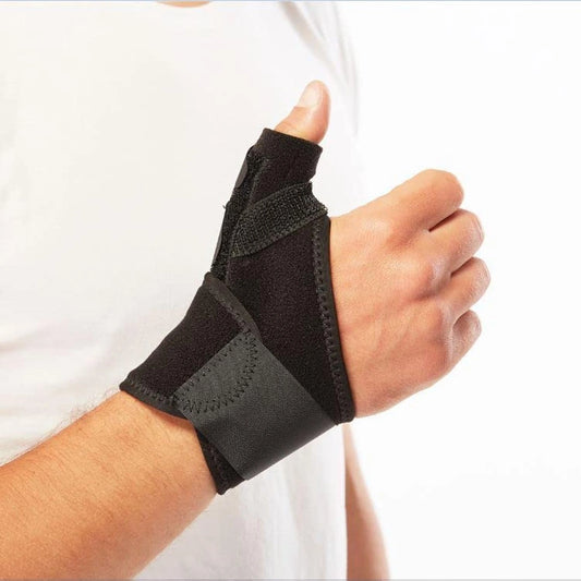 Thumb Support Brace – Neoprene Drytex | Arthritis & Injury Relief | Universal Size | Black