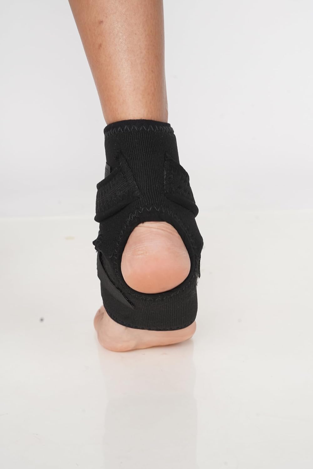 Ankle Support Brace – Universal Size, Black | Compression Sleeve for Ankle Pain, Sprain, Injury Recovery & Sports | Breathable Drytex Material