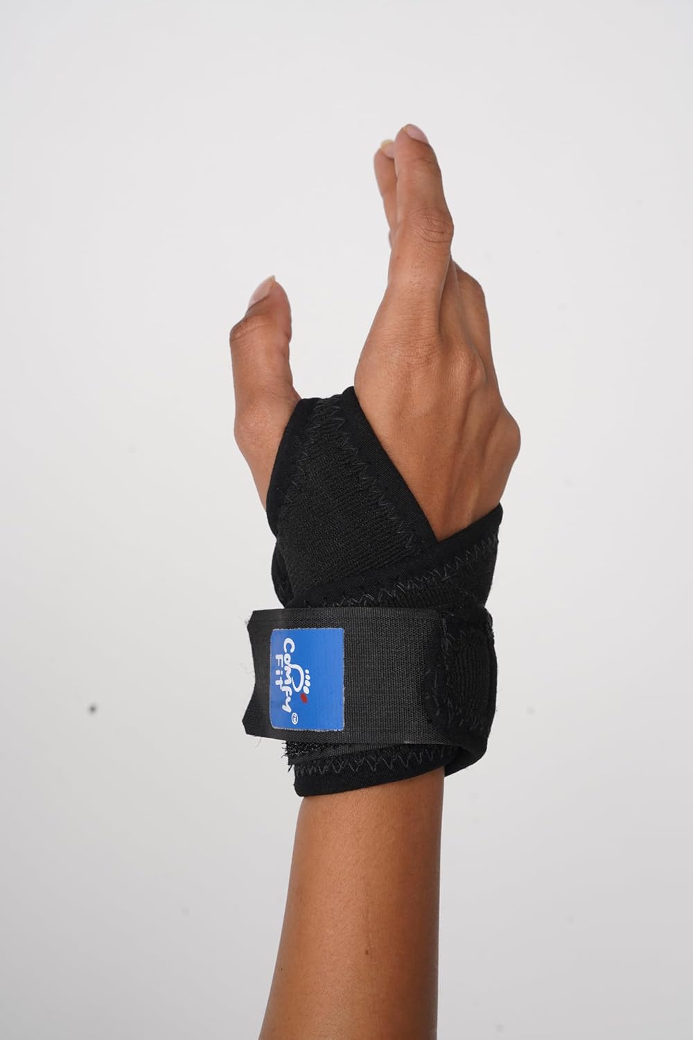 Thumb Support Brace (Black, Universal Size) – Premium Neoprene Drytex Mix | Pain Relief for Arthritis, Sprain, Strain & Thumb Injuries | Compression Wrist Support